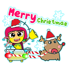 [LINEスタンプ] Tan^17Merry Christmas.