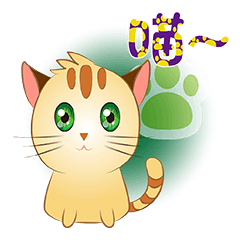 [LINEスタンプ] chrysanthemum cat