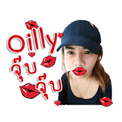 [LINEスタンプ] Oilly in LOVE