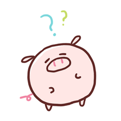 [LINEスタンプ] やるきのないぶーくん