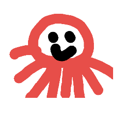 [LINEスタンプ] Octopus cute
