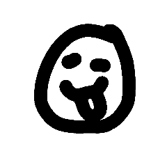 [LINEスタンプ] simple sticky emoticon