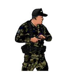 [LINEスタンプ] Smart soldier Ver.2