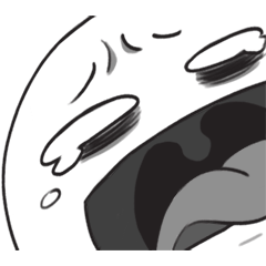 [LINEスタンプ] Sleep Deprived