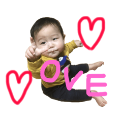 [LINEスタンプ] 賢心ボーイ
