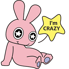 [LINEスタンプ] ImCrazy