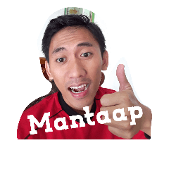[LINEスタンプ] Hendra Merah