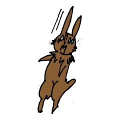 [LINEスタンプ] My rabbit "Mint"