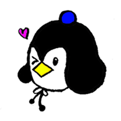 [LINEスタンプ] Ttuk Peng The Chinstrap penguin