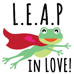 [LINEスタンプ] LEAP in LOVE！