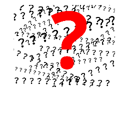 [LINEスタンプ] ？？ What's your question ？