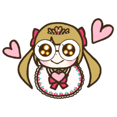 [LINEスタンプ] メガネ姫