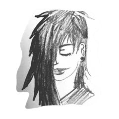 [LINEスタンプ] Nikkis Demons Part One B/W