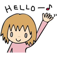 [LINEスタンプ] さえりんこ。<絵>