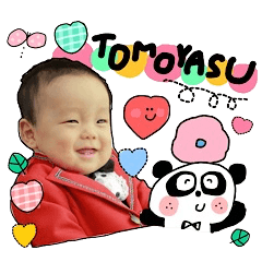 [LINEスタンプ] TOMOYASU's sticker