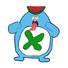 [LINEスタンプ] Fat belly ！！