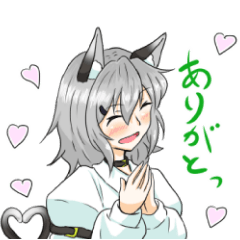 [LINEスタンプ] グリシアちゃんスタンプ