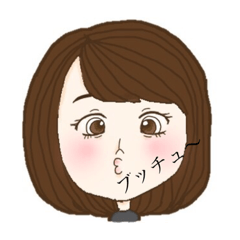 [LINEスタンプ] イケメン陸様それとひじりちゃん