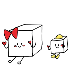 [LINEスタンプ] かわいい兄妹！ 無恙とムリン