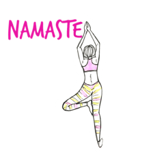 [LINEスタンプ] yogis@me