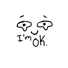 [LINEスタンプ] i'm okey