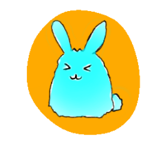 [LINEスタンプ] a little rabbit mitji