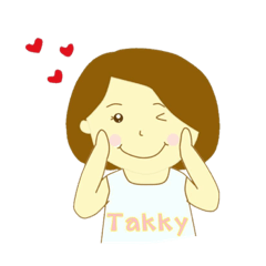 [LINEスタンプ] Takky emotion