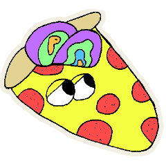 [LINEスタンプ] Pizza P