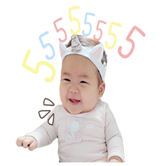 [LINEスタンプ] Irene the baby