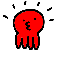 [LINEスタンプ] テキトーたこ