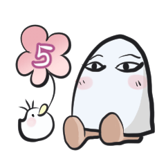 [LINEスタンプ] The small stuff and friends Part5