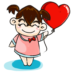 [LINEスタンプ] This is my niece.