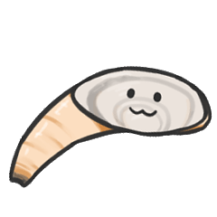 [LINEスタンプ] Geoduck