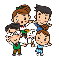[LINEスタンプ] ほのぼの三河弁の大家族