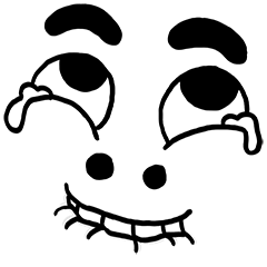 [LINEスタンプ] Brows ＆ Nostrils
