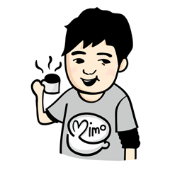 [LINEスタンプ] Mimo boy's daily life.