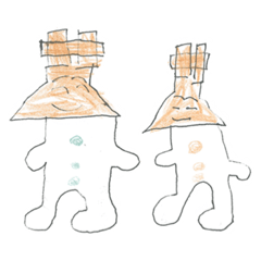 [LINEスタンプ] かやのむら その1