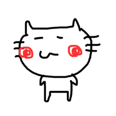 [LINEスタンプ] ゆる〜い動物たち(ねこ)