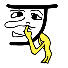[LINEスタンプ] テキトー鼻毛くん