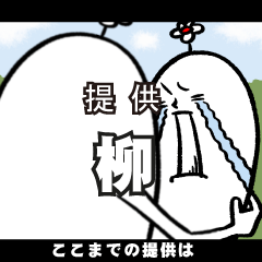 [LINEスタンプ] 柳さんの毎日お名前スタンプ