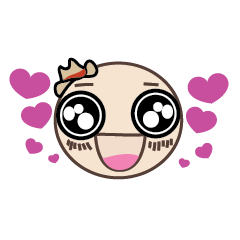 [LINEスタンプ] Fish ball so cute