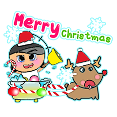 [LINEスタンプ] Sako Mako.17Merry Christmas.