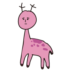 [LINEスタンプ] rudolph and friends