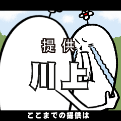 [LINEスタンプ] 川上さんの毎日お名前スタンプ