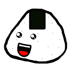 [LINEスタンプ] Craving for Onigiri！