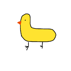 [LINEスタンプ] ひよことどうぶつたち
