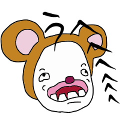 [LINEスタンプ] へんなの。