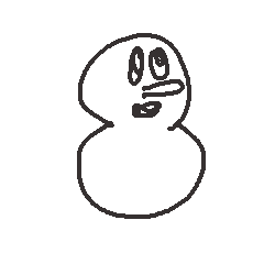 [LINEスタンプ] 雪だるま(。◕‿◕。)