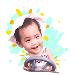 [LINEスタンプ] Piang-aor and Baby Pada