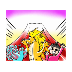 [LINEスタンプ] MIRACLE DRAGON